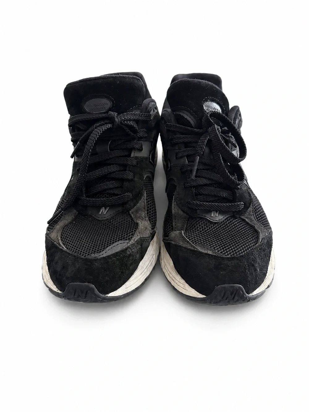 New Balance 2002R Black Gray Sneakers Men’s 10.5 No Insoles